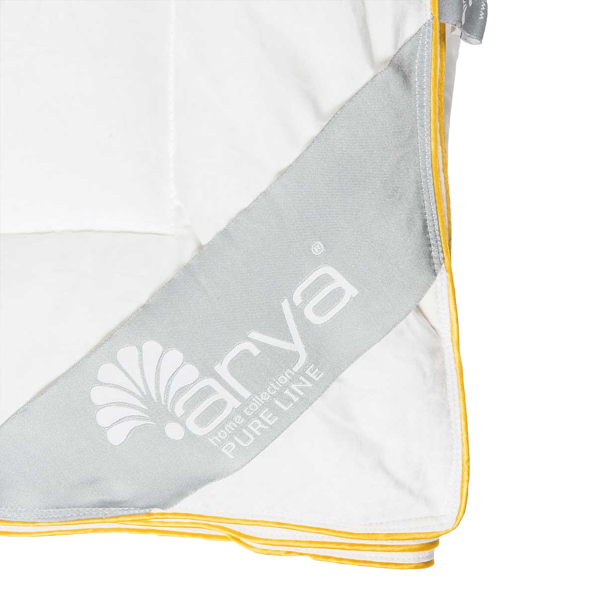 Одеяло Arya Home Pure Line Imperius белое 155х215 см, цвет белый - фото 2