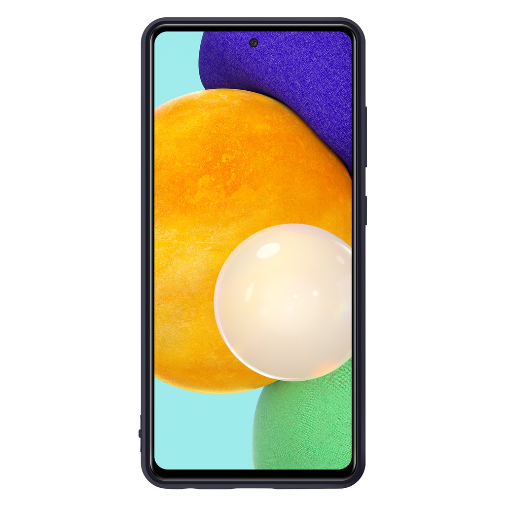 фото Чехол samsung silicone cover для смартфона galaxy a52, чёрный