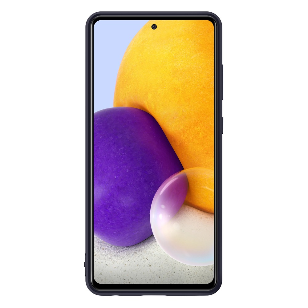 фото Чехол samsung silicone cover для смартфона galaxy a72, чёрный