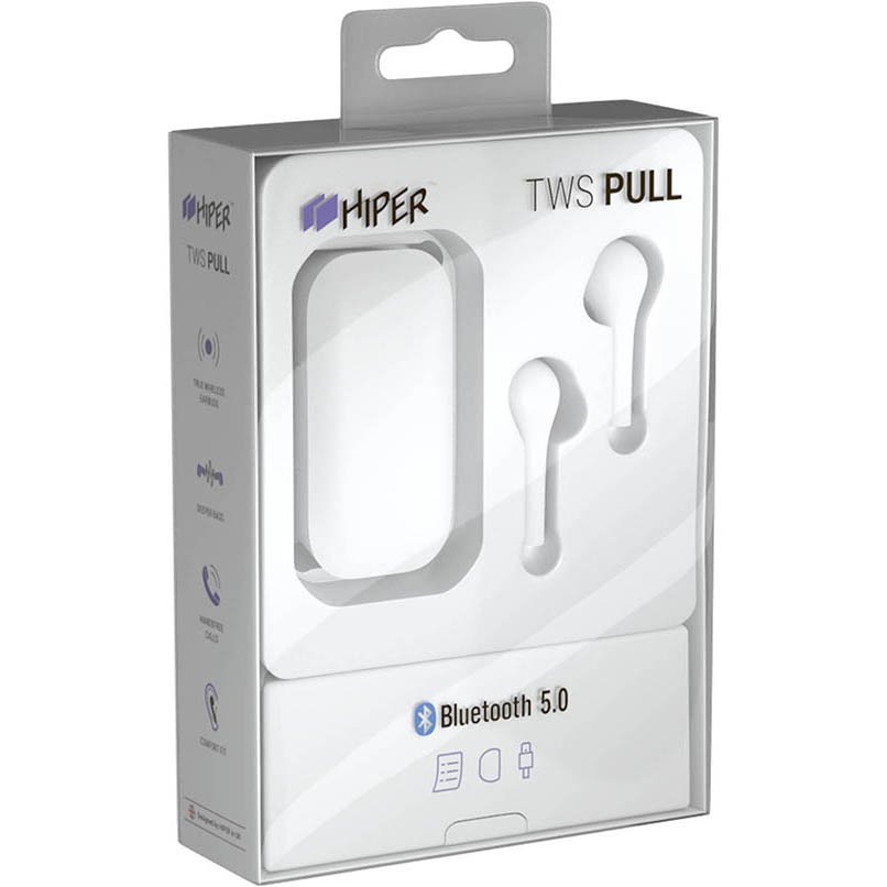 Наушники Hiper TWS Pull HTW-MX2 White