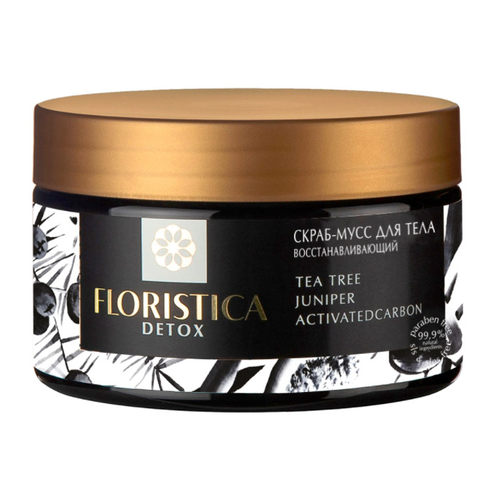 Скраб-мусс для тела натуральный Floristica 