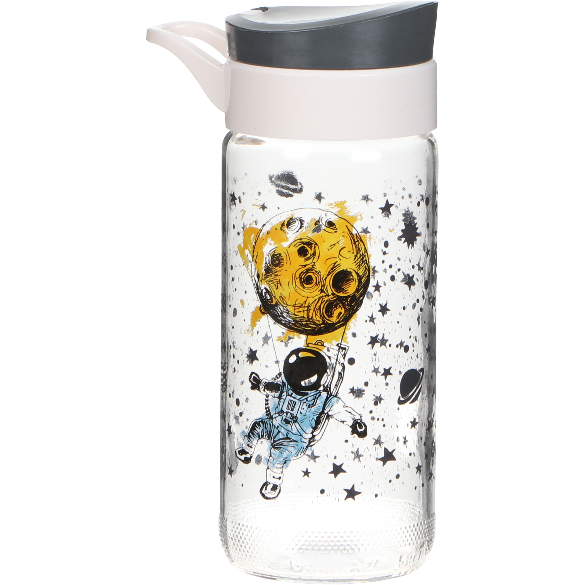 фото Бутылка для воды mercanlar tesla 500мл с крышкой в ассортименте