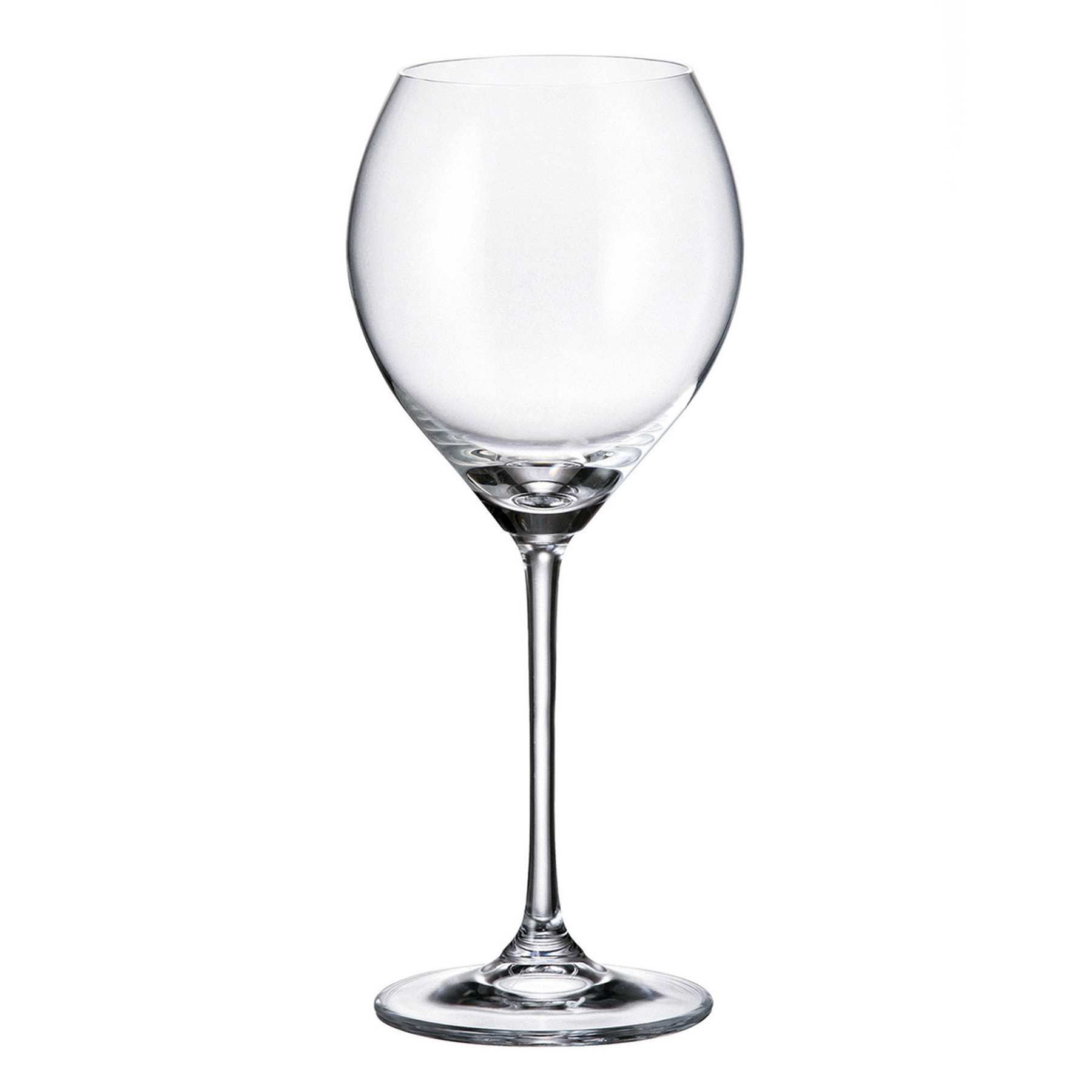 Набор бокалов для белого вина Crystalite Bohemia Carduelis 390 мл 6 шт, цвет прозрачный - фото 1
