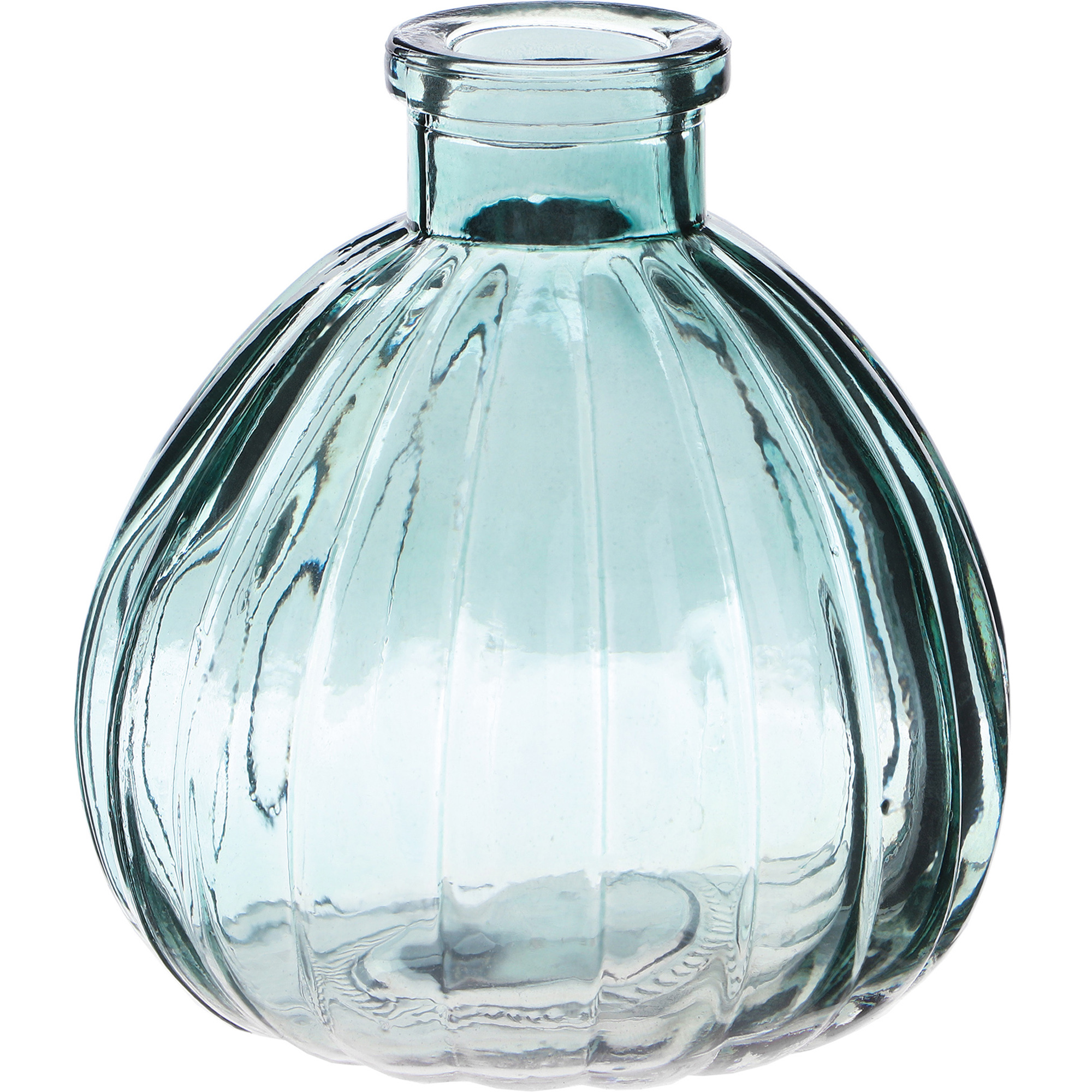 Ваза стеклянная Hakbijl Glass Mini Vase зелёная 8,5х9,5 см
