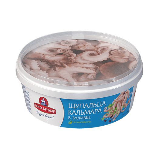 

Щупальца кальмара командорского Санта Бремор в заливке, 300 г
