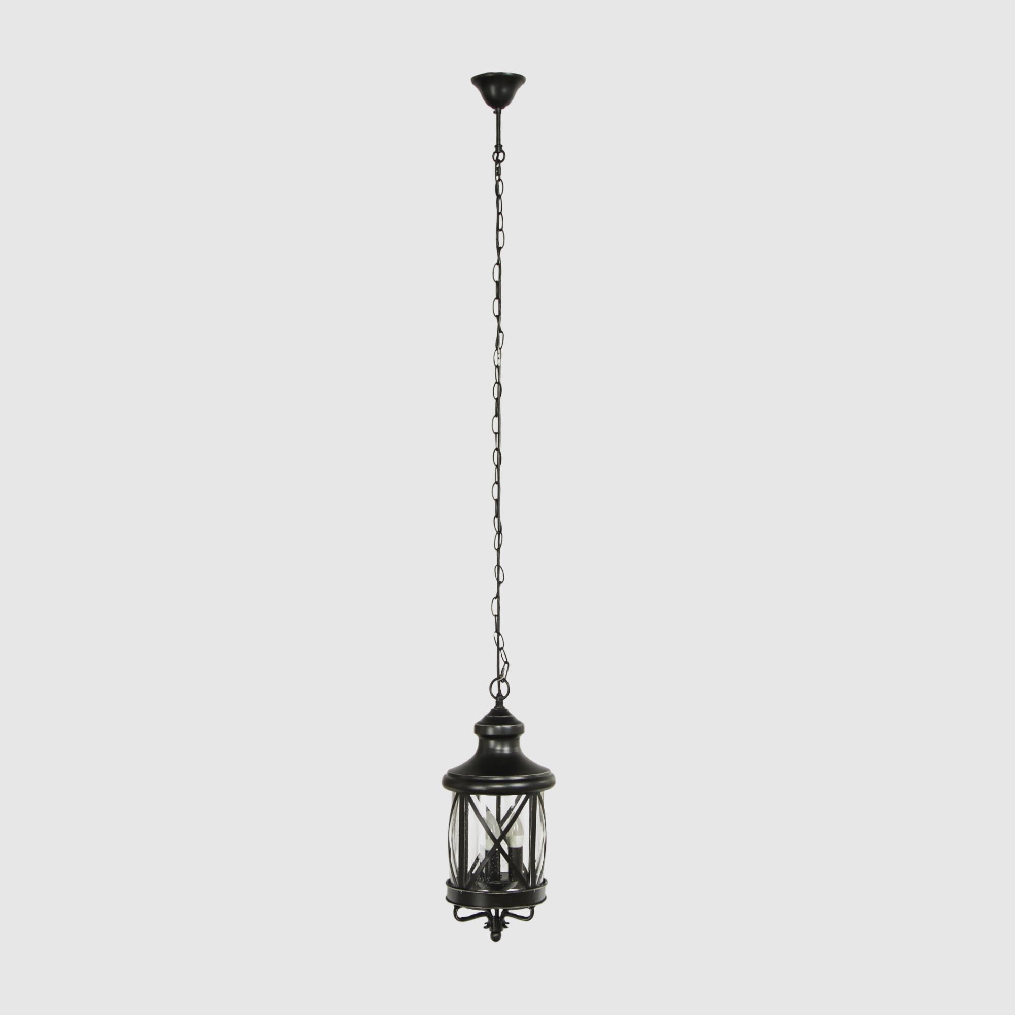 Садовый подвесной светильник WENTAI чёрный (DH-4262M /125/)