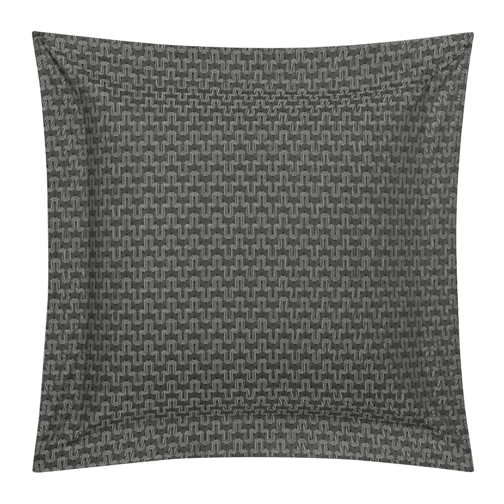 Простыня на резинке Togas Кингстон тёмно-серая 160х200+30 см, цвет тёмно-серый - фото 9