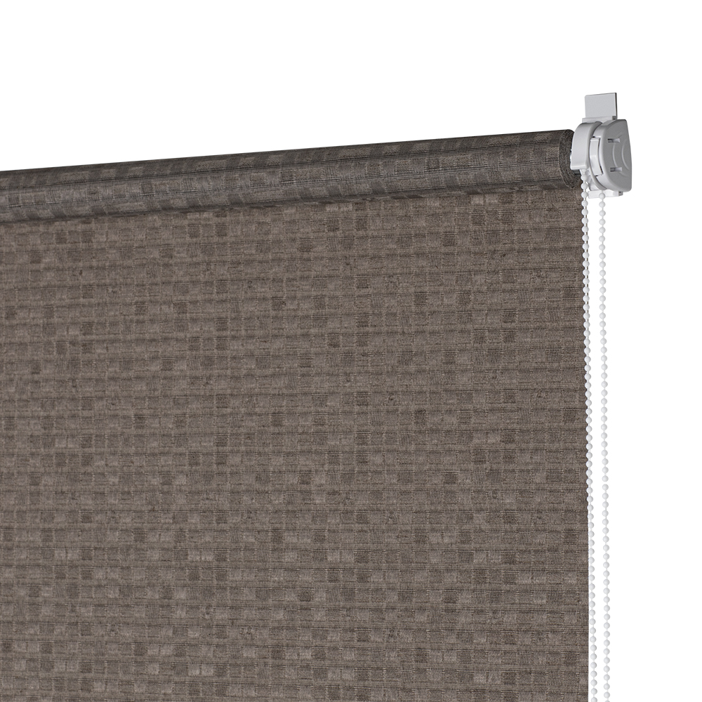 Рулонные шторы Decofest Блэкаут Баунти мокко 100х160 см, размер 100х160 - фото 2