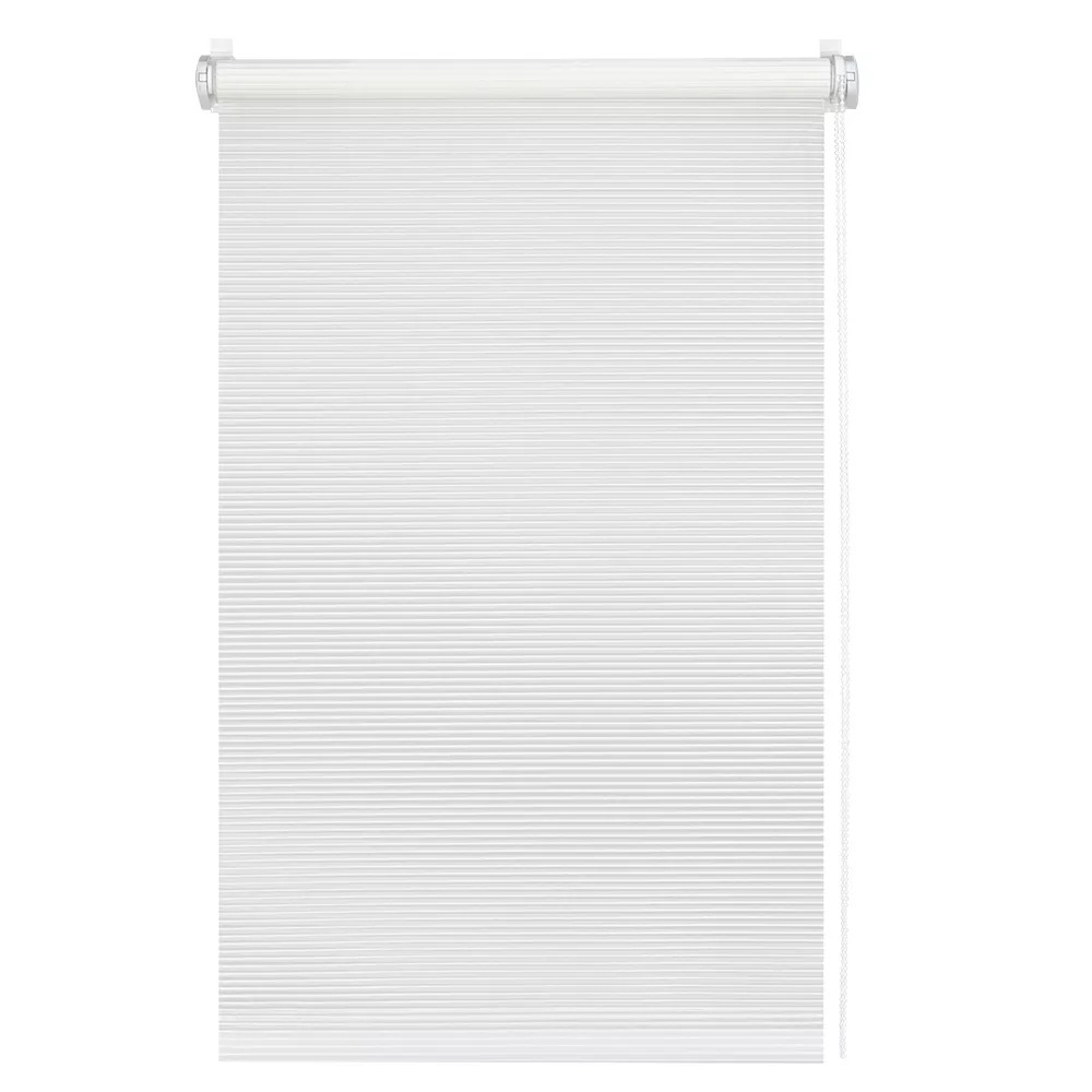 Рулонные шторы Decofest Вэил белые 180х230 см, цвет белый, размер 180х230 - фото 1