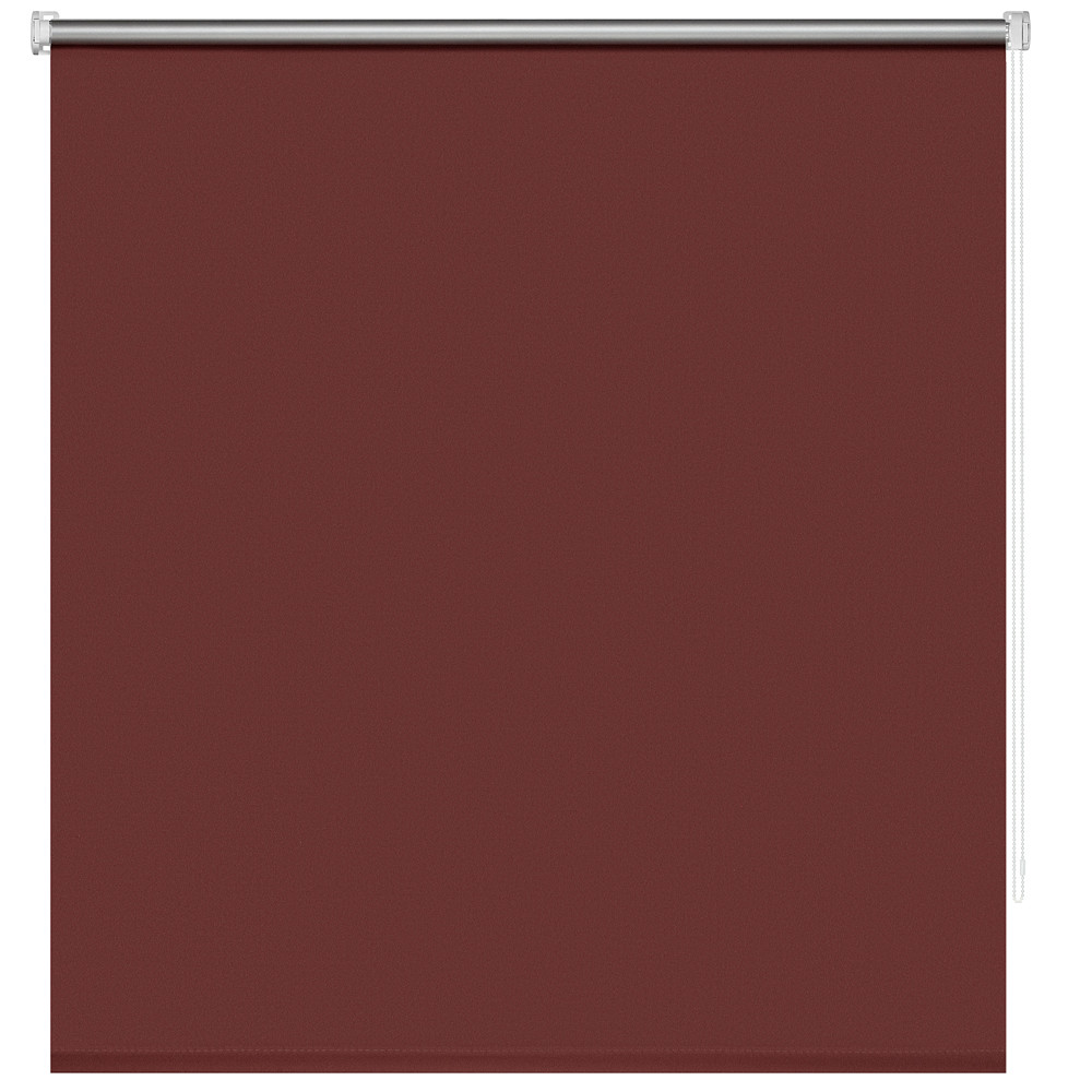 Рулонные шторы Decofest Плайн марсала 120х160 см, цвет бордовый, размер 120х160 - фото 1