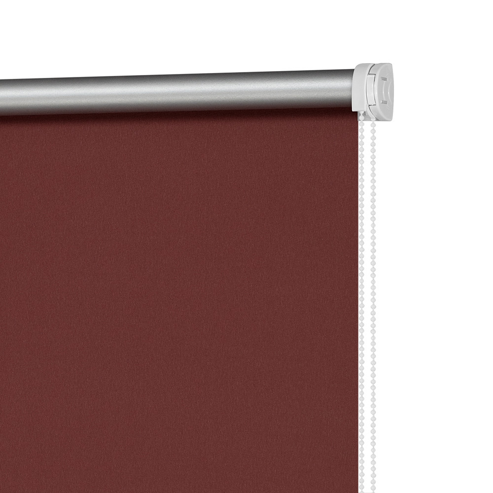 Рулонные шторы Decofest Плайн марсала 120х160 см, цвет бордовый, размер 120х160 - фото 2