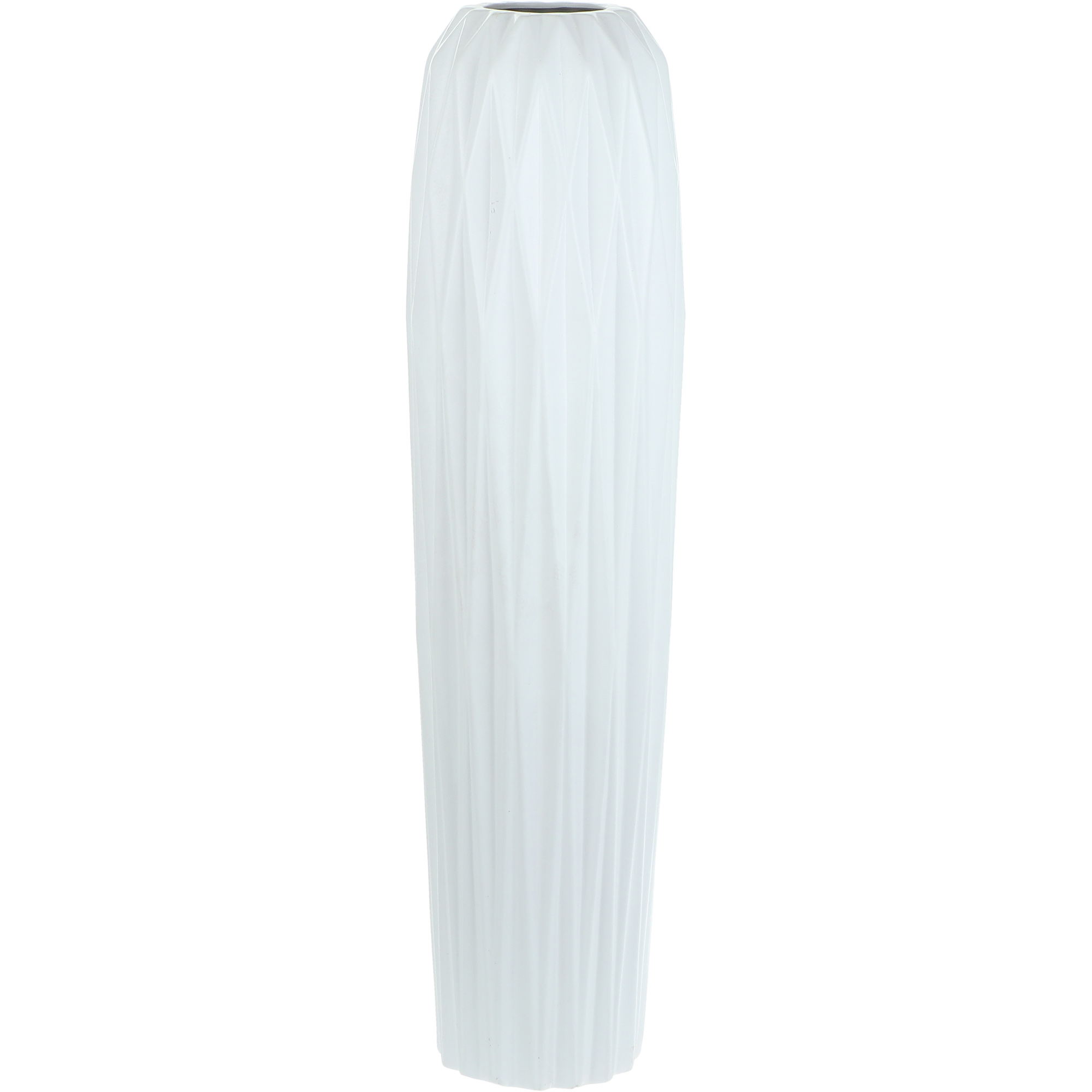 Ваза Ad trend Ceramic белая 18х75,5 см