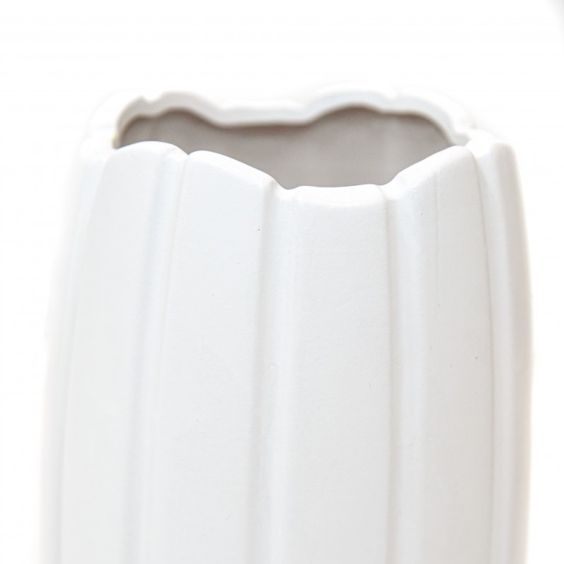 фото Ваза ad trend ceramic д14.5см 40см белая
