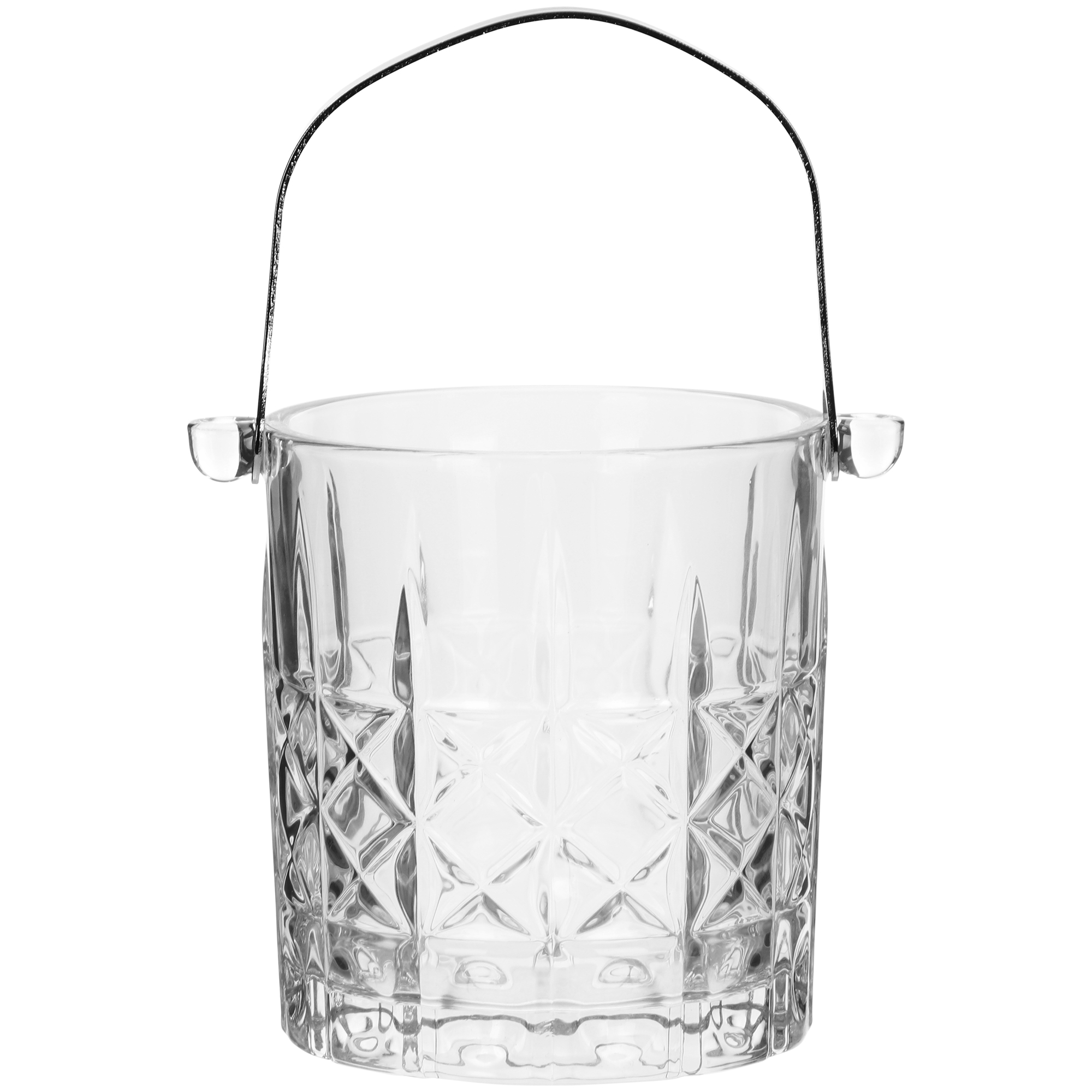 Набор для виски Koopman tableware 4 стакана, ведро для льда, щипцы, цвет прозрачный - фото 2