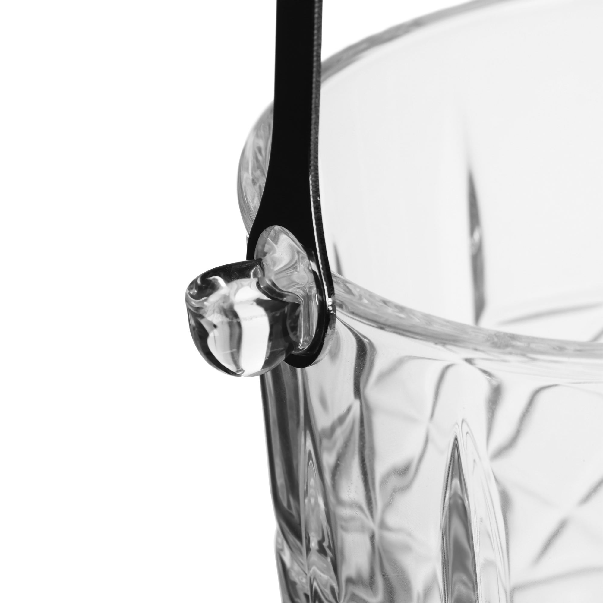 Набор для виски Koopman tableware 4 стакана, ведро для льда, щипцы, цвет прозрачный - фото 4