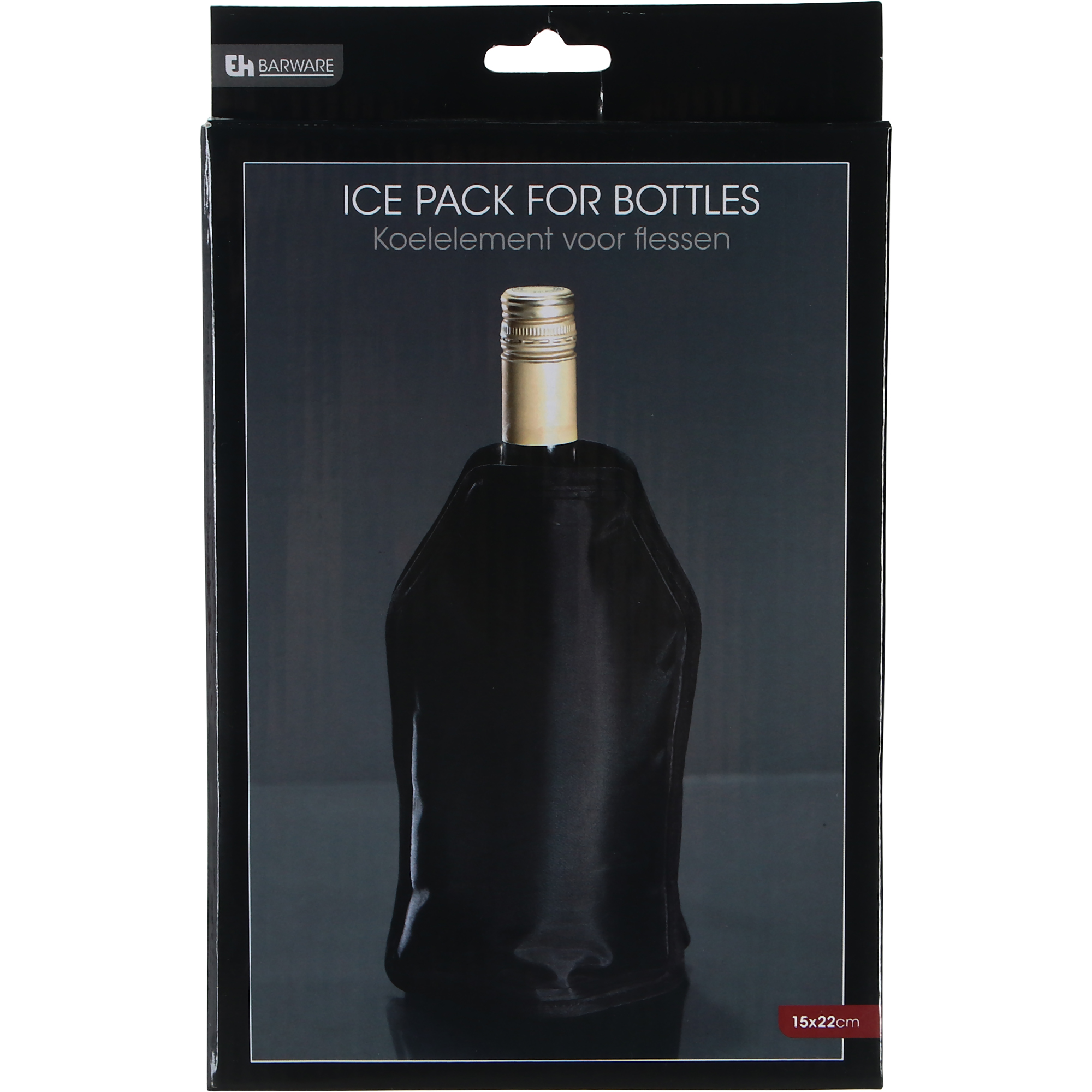 Элемент охлаждающий для бутылок Koopman tableware 15х22 см, цвет черный - фото 3