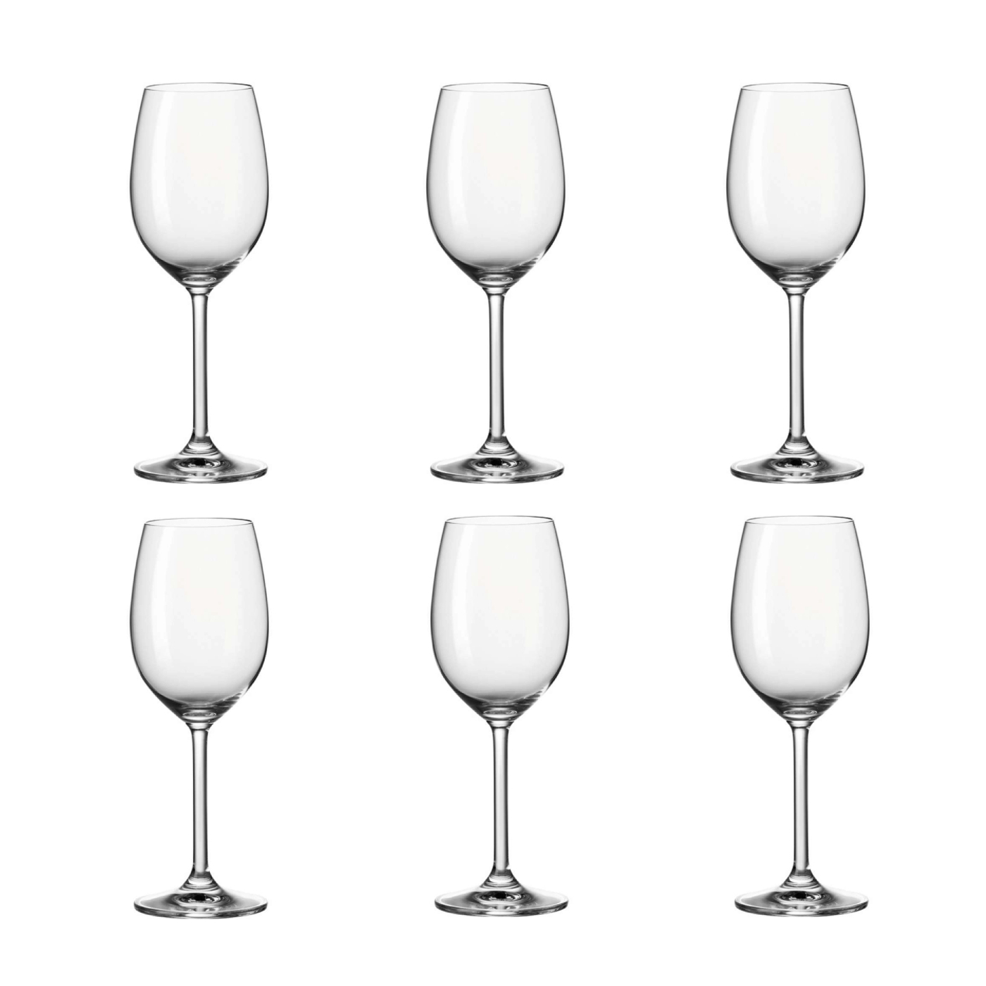 фото Набор бокалов для белого вина leonardo daily 320 мл 6 шт
