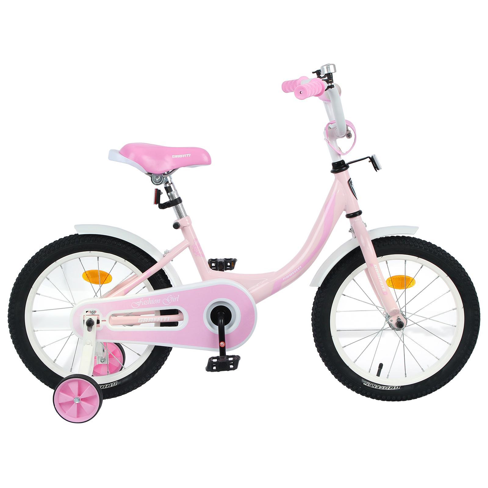 Велосипед 16 Graffiti fashion розовый