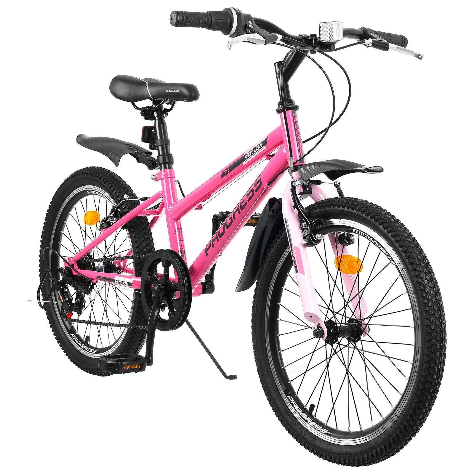 Велосипед 20 Progress розовый - фото 2