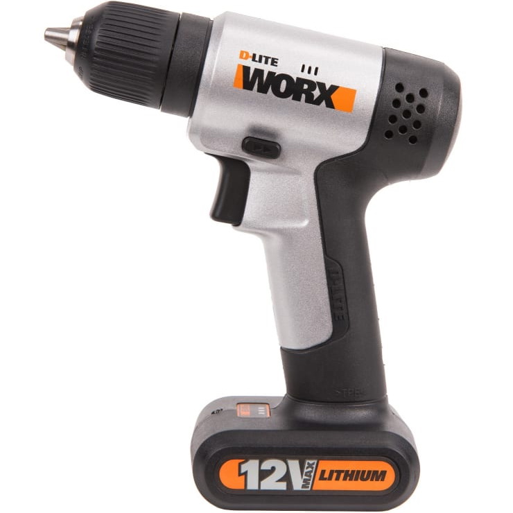 Дрель-шуруповерт WORX WX104.2 12В, 1,5 Ач, ЗУ 1А, цвет оранжевый - фото 4