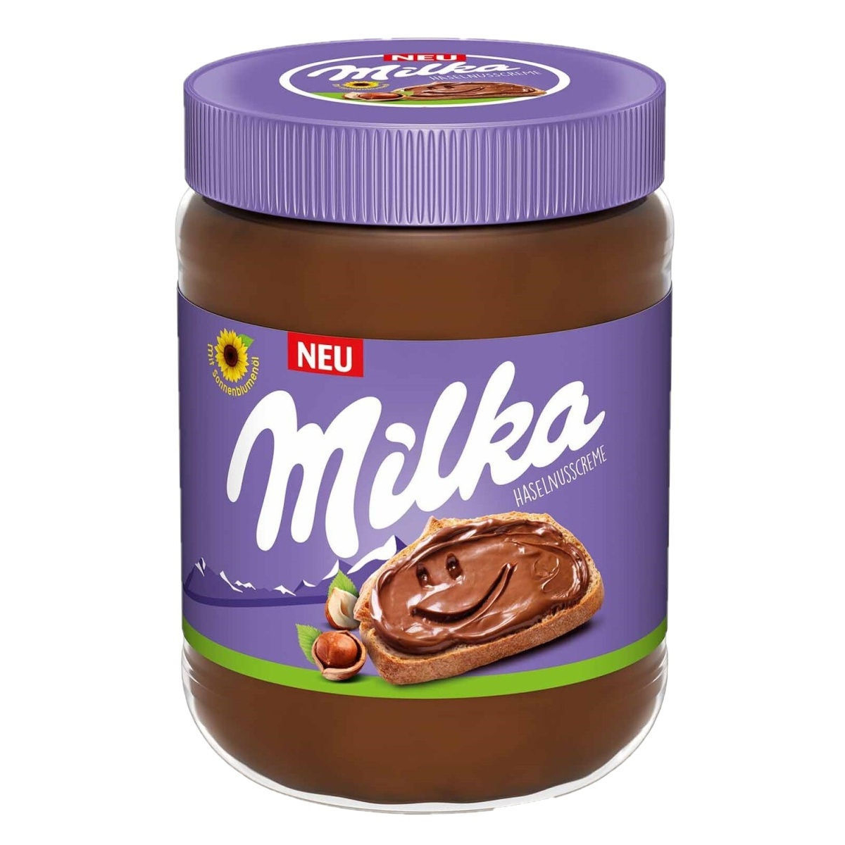 

Паста ореховая Milka Haselnusscreme с какао, 600 г