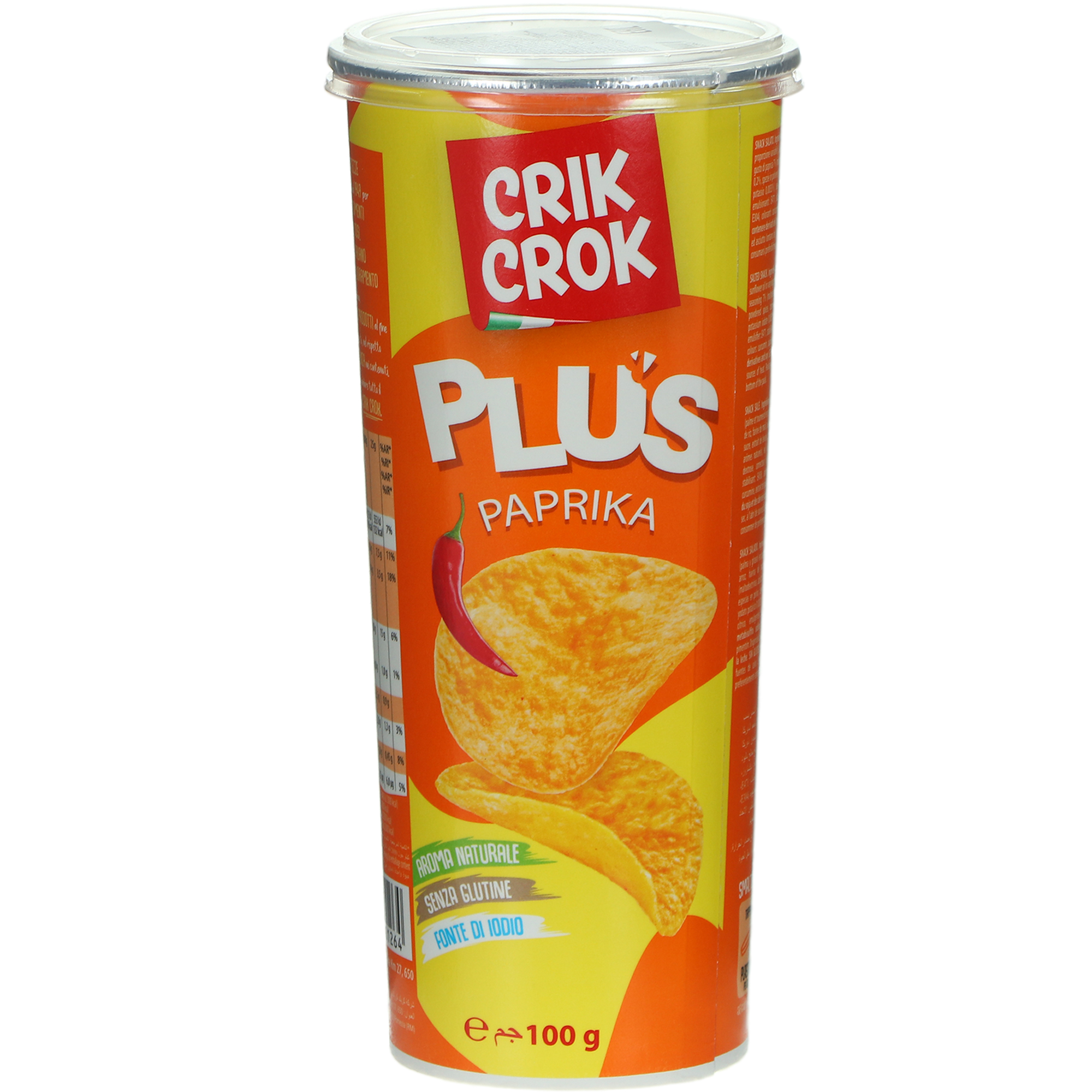 

Картофельные чипсы Crik Crok Plus Paprikal 100 г