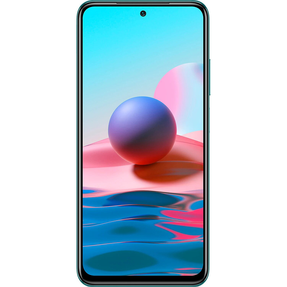 фото Смартфон xiaomi redmi note 10 64 гб лазурное озеро