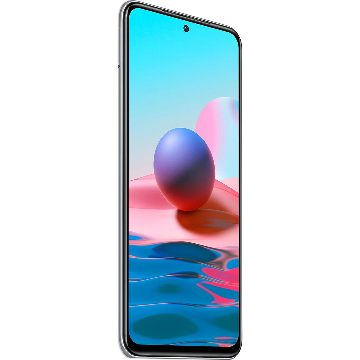 фото Смартфон xiaomi redmi note 10 64 гб белая галька