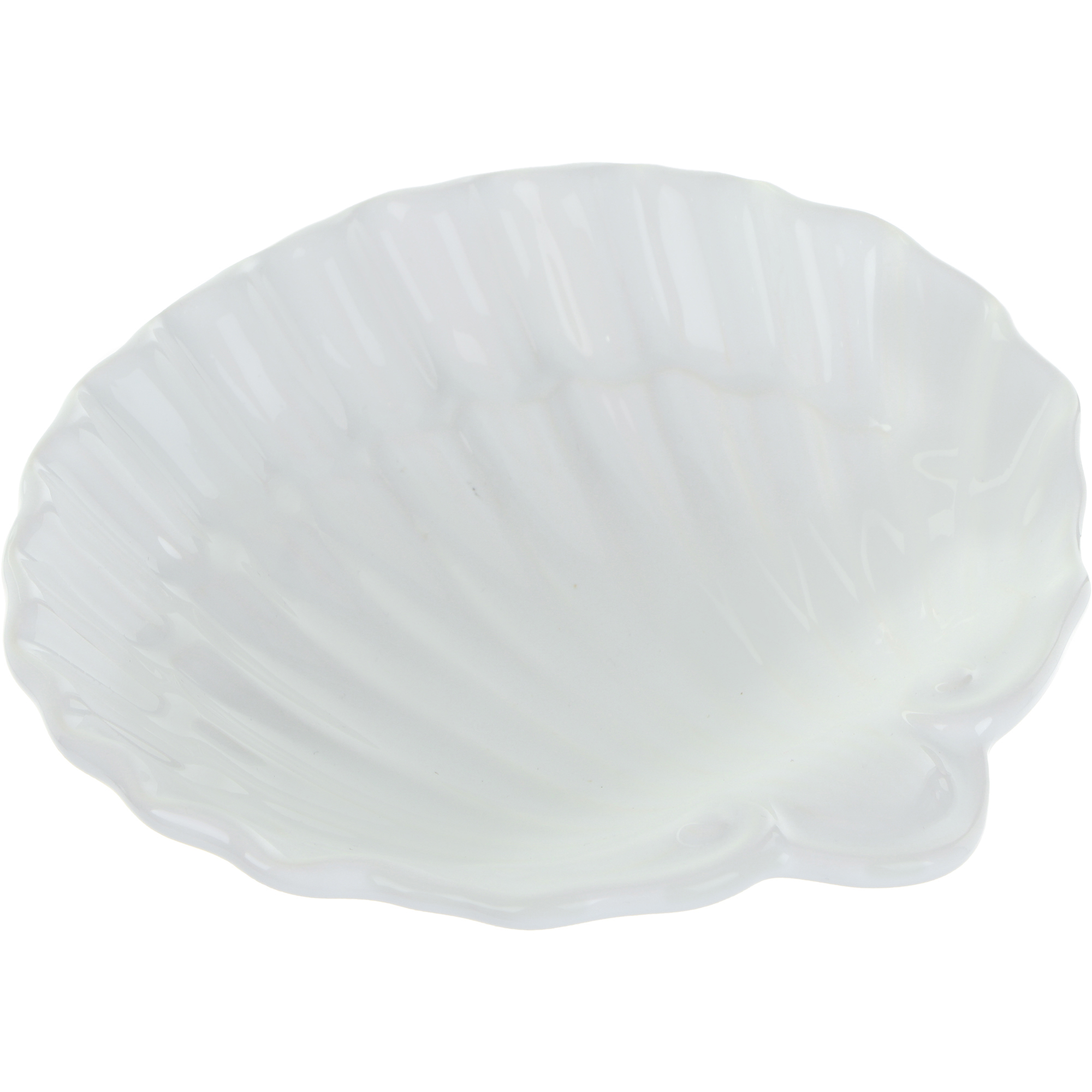 Блюдо ракушка Ceriart Shell 16,5x5 см, цвет белый - фото 1