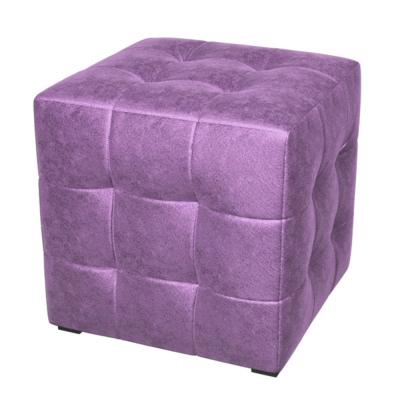 Пуф Dreambag Лотос фиолетовый велюр 40х40х42 см - фото 1