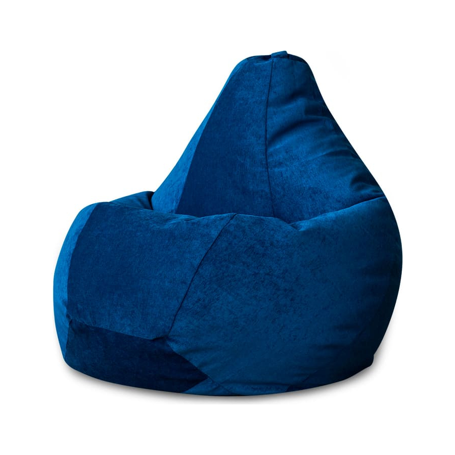 фото Кресло мешок dreambag тиффани xl синий 85х85х125см