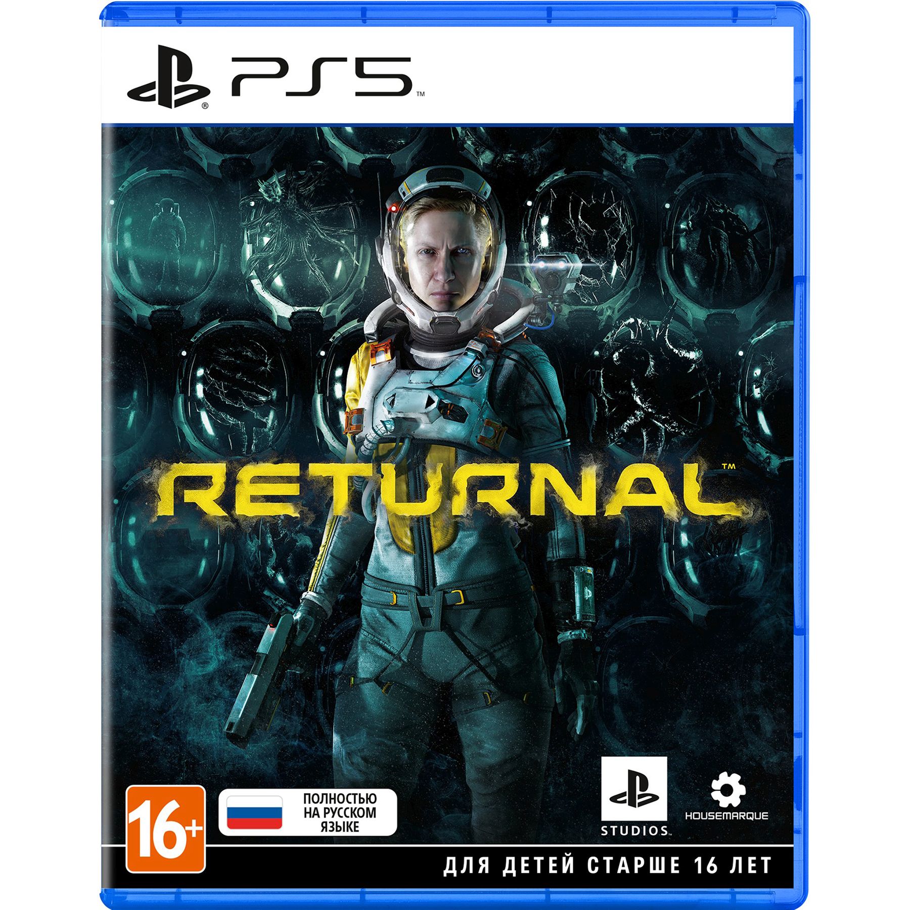 Игра для Sony PS5 Returnal русская версия, цвет синий