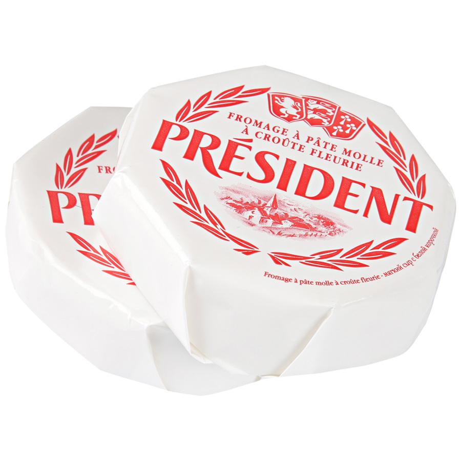 Сыр мягкий President с белой плесенью Camambert Grill 45% 250 г (2 штуки по 125 г) - фото 2