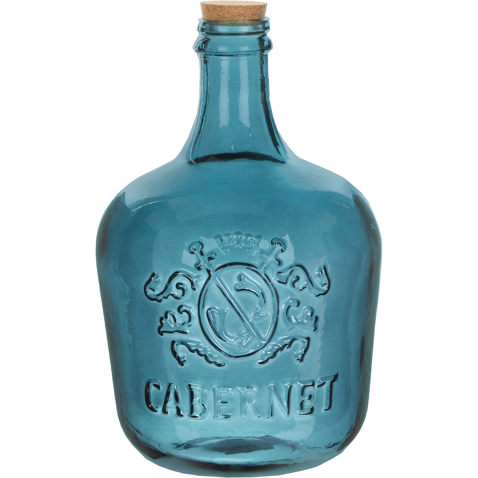 фото Ваза-бутылка san miguel cabernet тёмно-синяя 12 л
