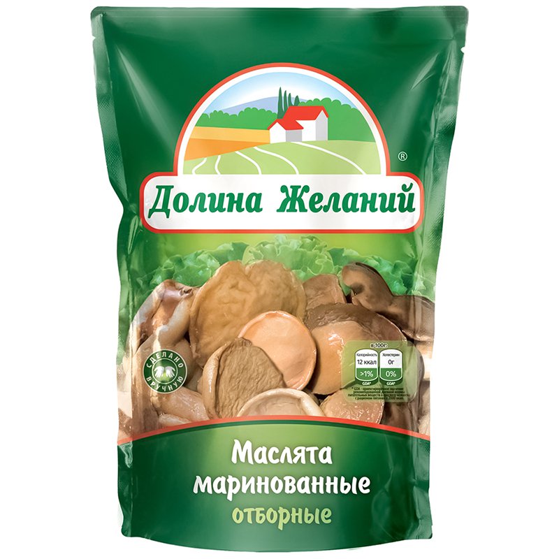 

Маслята Долина Желаний маринованное, 500 мл