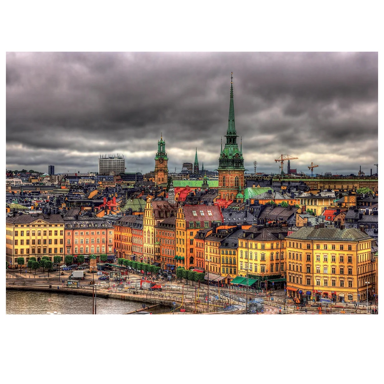 

Пазл Educa 1000 деталей Вид на стокгольм Швеция