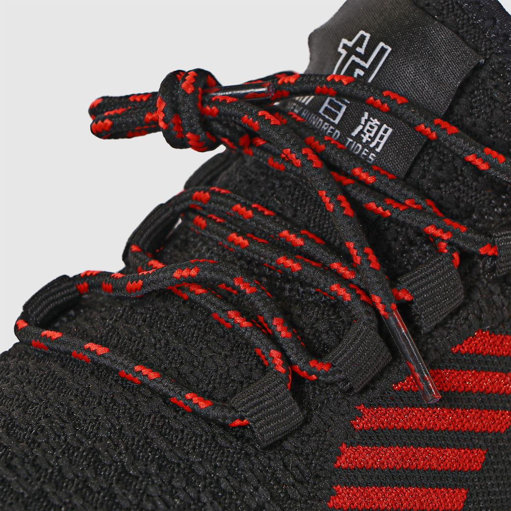 Мужские кроссовки TG Global чёрные с красным (GT-20321 BLACK), цвет красный, размер 42-43 - фото 7
