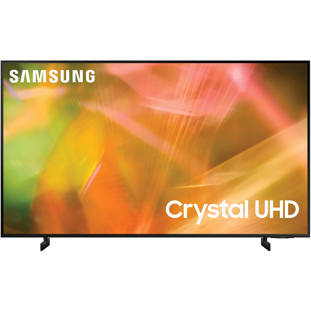 Телевизор Samsung UE65AU8000UXRU 2021, цвет черный - фото 1