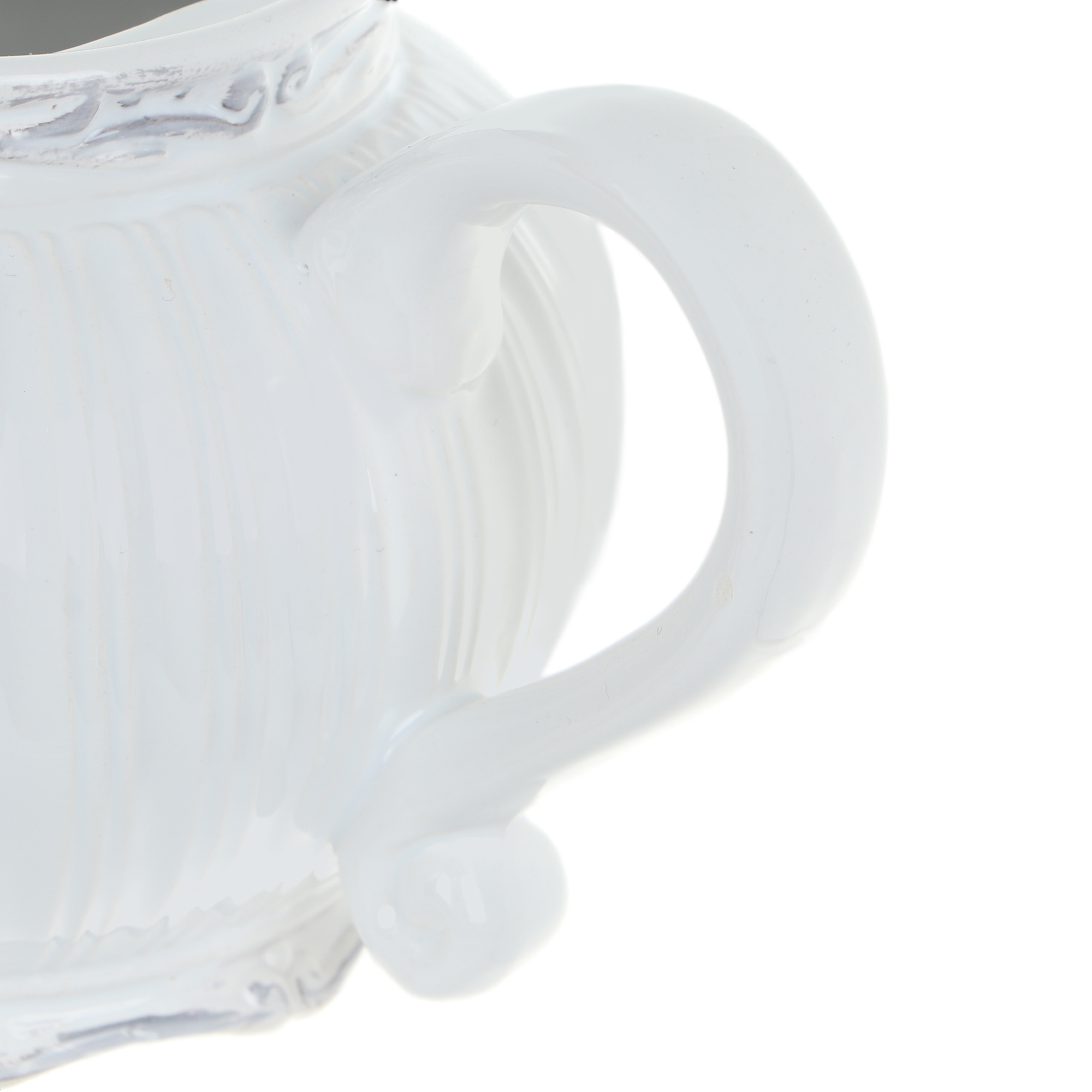 Чайник заварочный Mercury Romantic 800 мл, цвет белый - фото 4