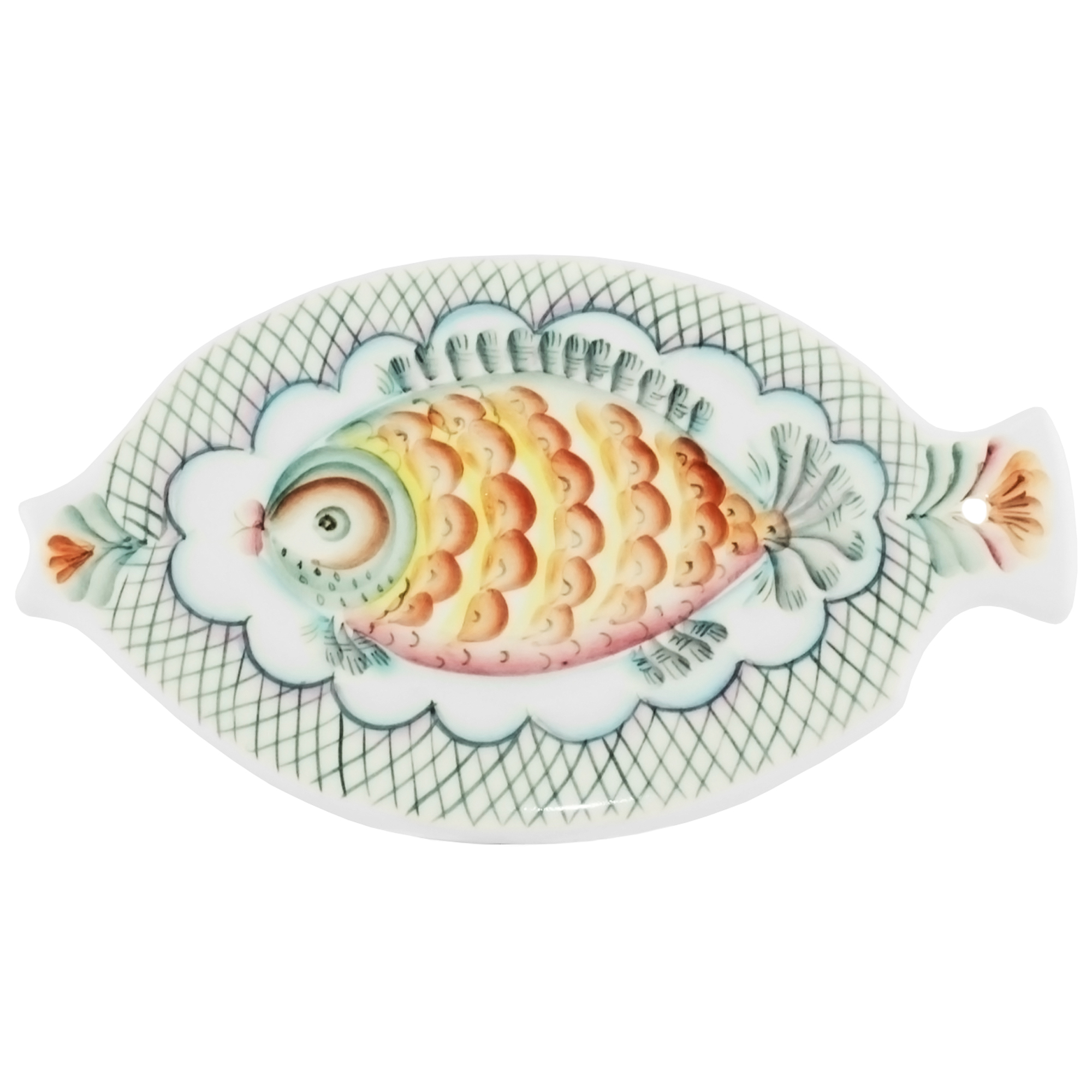 фото Доска сырная укропчик (рыба) семикаракорская керамика