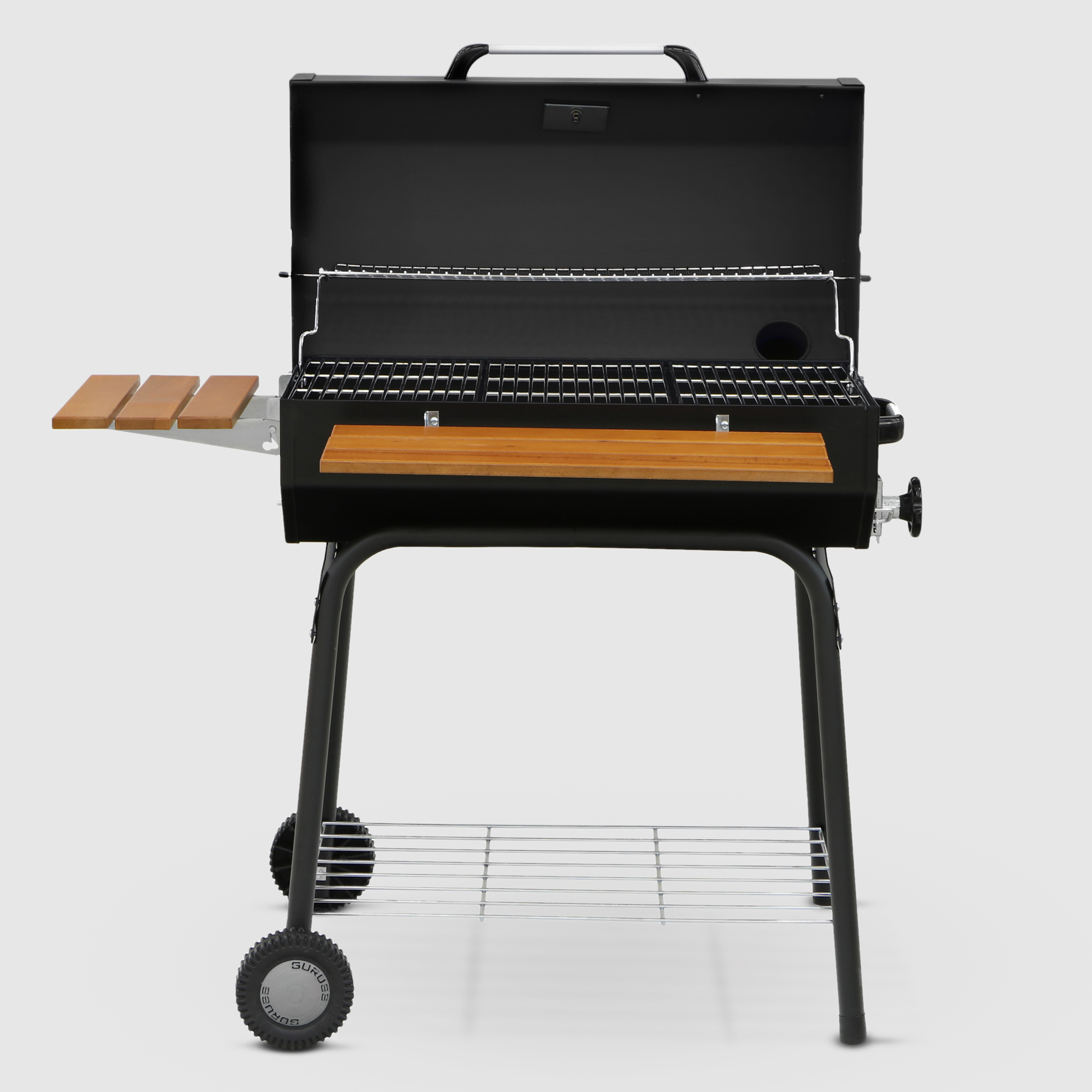 фото Гриль барбекю угольный guruss bbq cg-075 черный