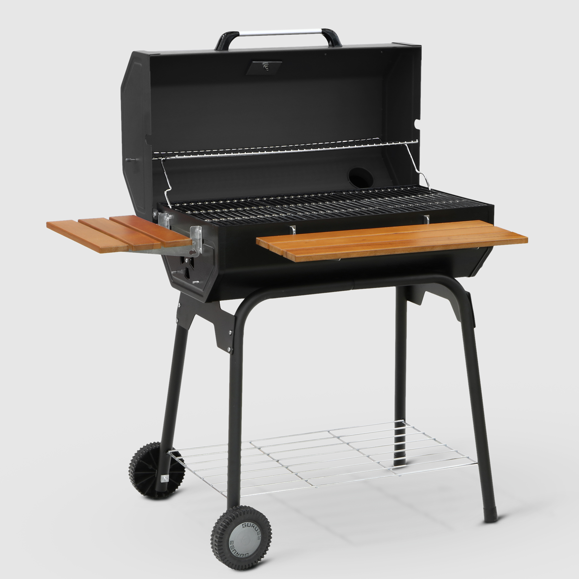 фото Гриль барбекю угольный guruss bbq cg-075 черный