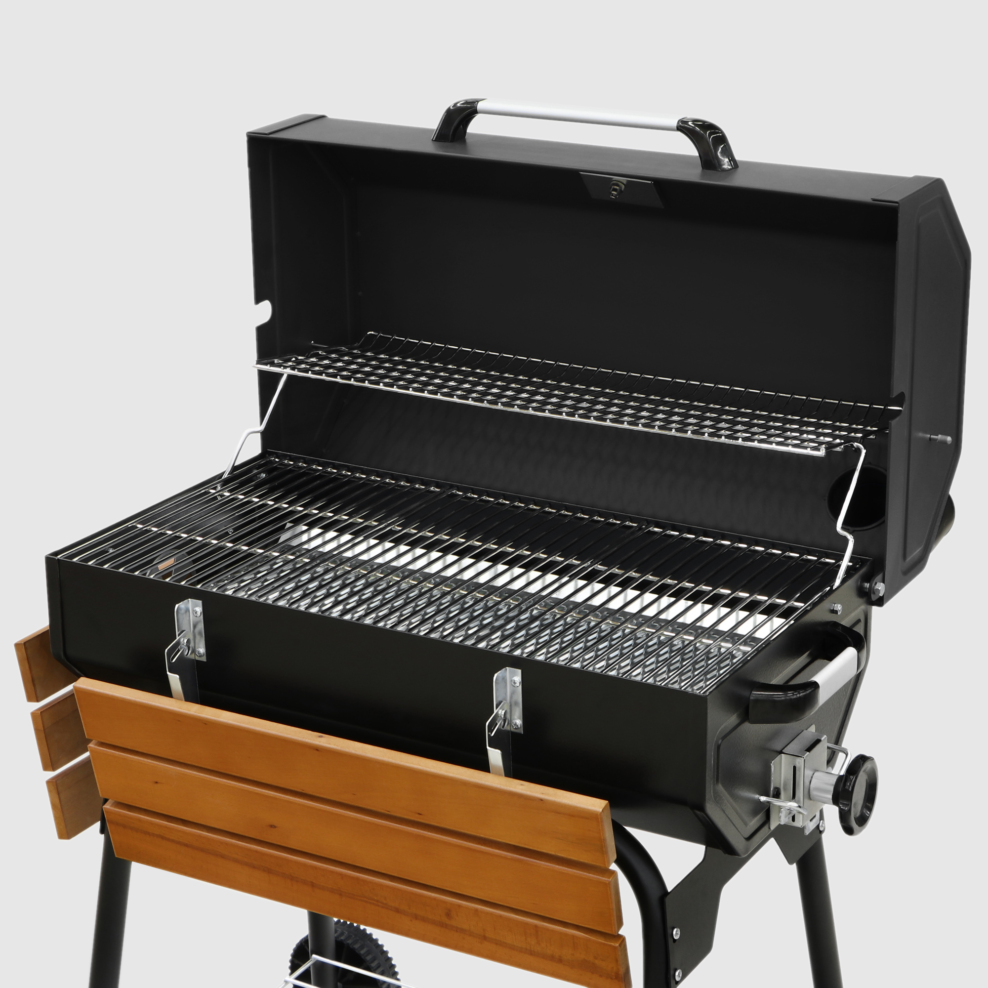 фото Гриль барбекю угольный guruss bbq cg-075 черный