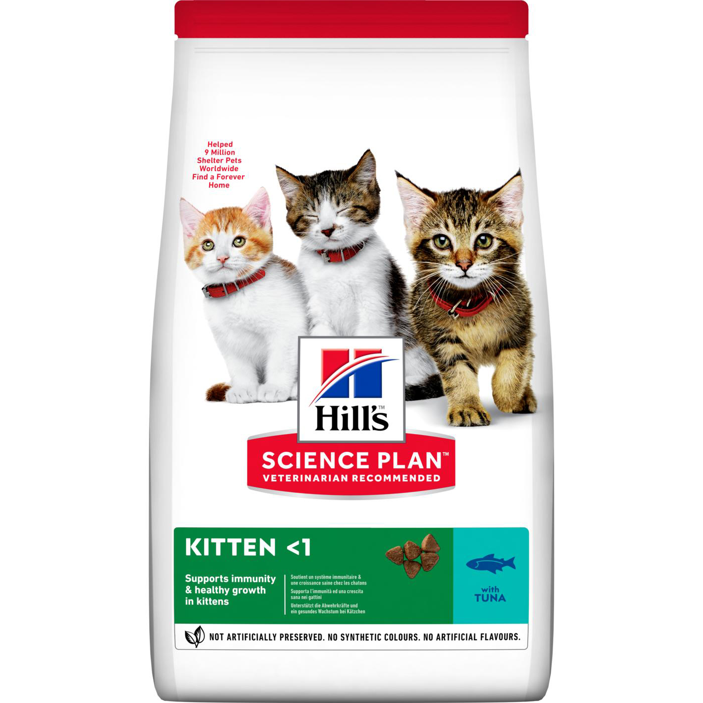 Корм для котят Hill's Science Plan для здорового роста и развития с тунцом 300 г