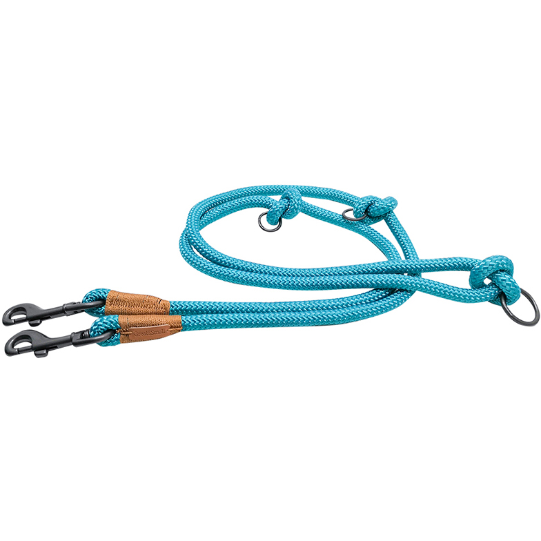 фото Поводок для собак great&small rope 9 мм х 2 м голубой