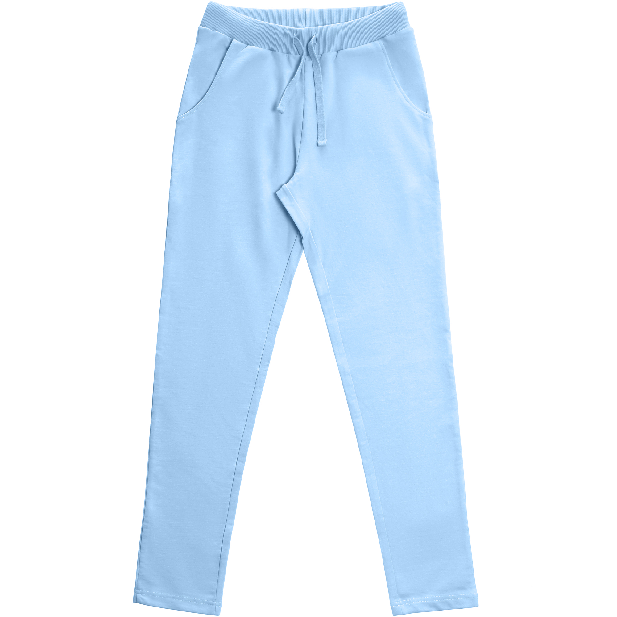 Женские брюки Birlik голубые, цвет голубой, размер L - фото 1