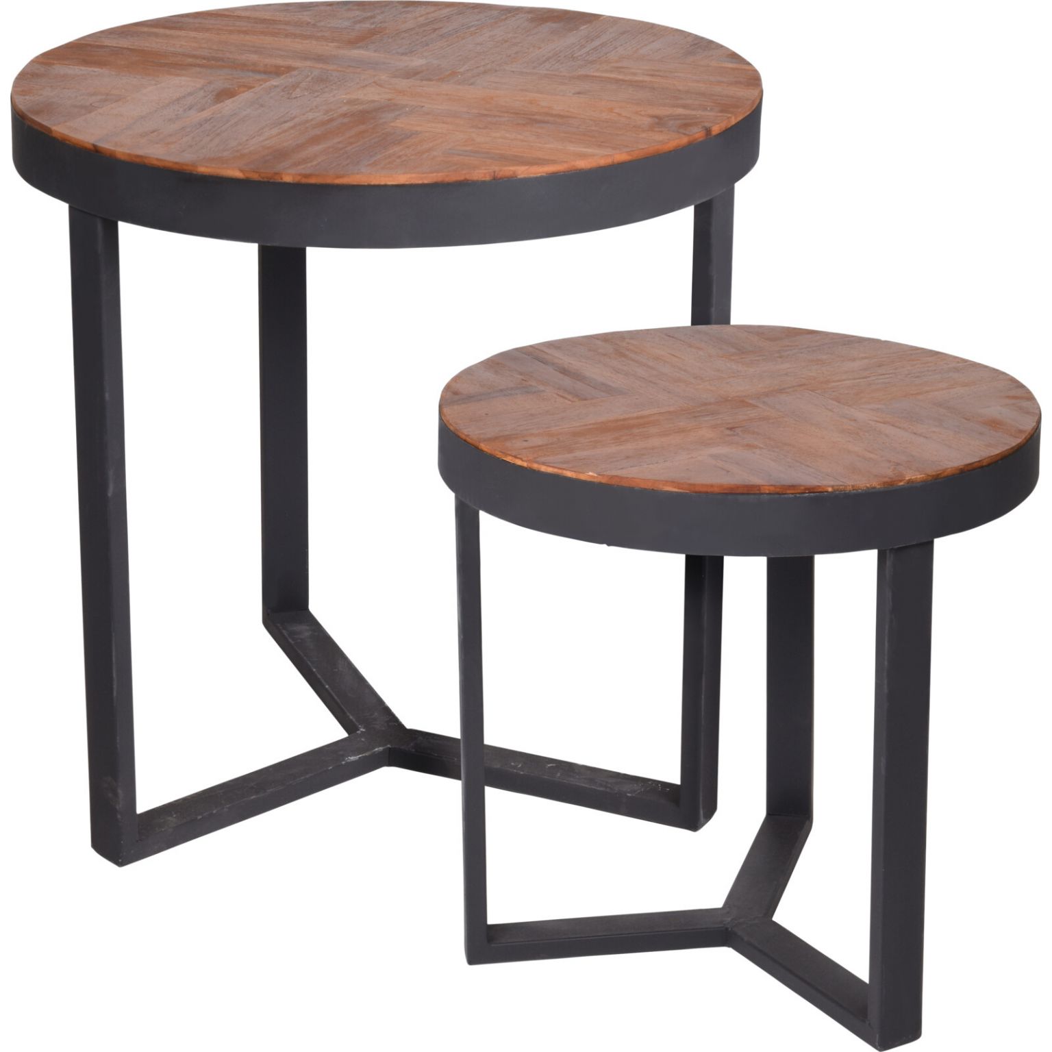 Набор столиков Koopman 2 шт.51x50cm/40xh41 см - фото 1