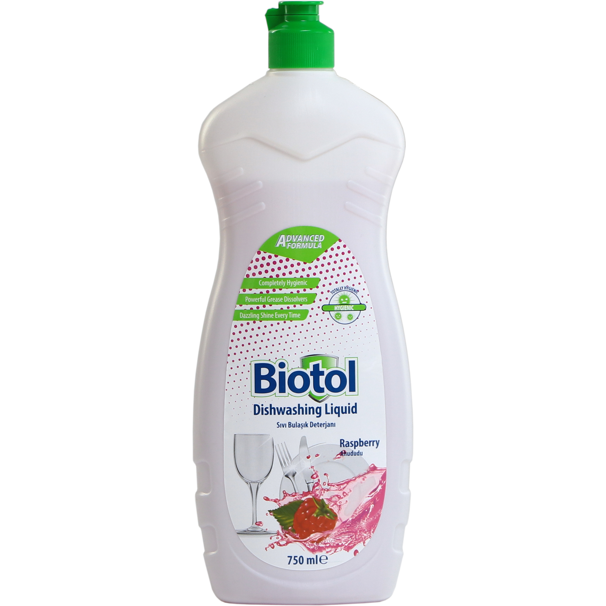 Средство для мытья посуды Biotol 750 мл малина