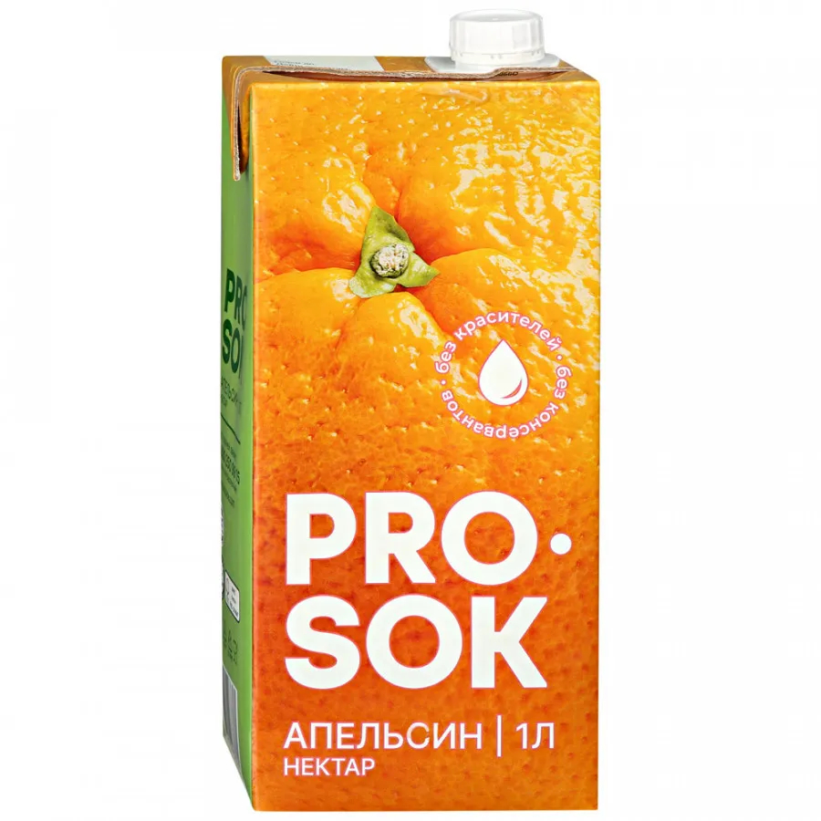 Нектар Pro Sok апельсиновый, 1 л