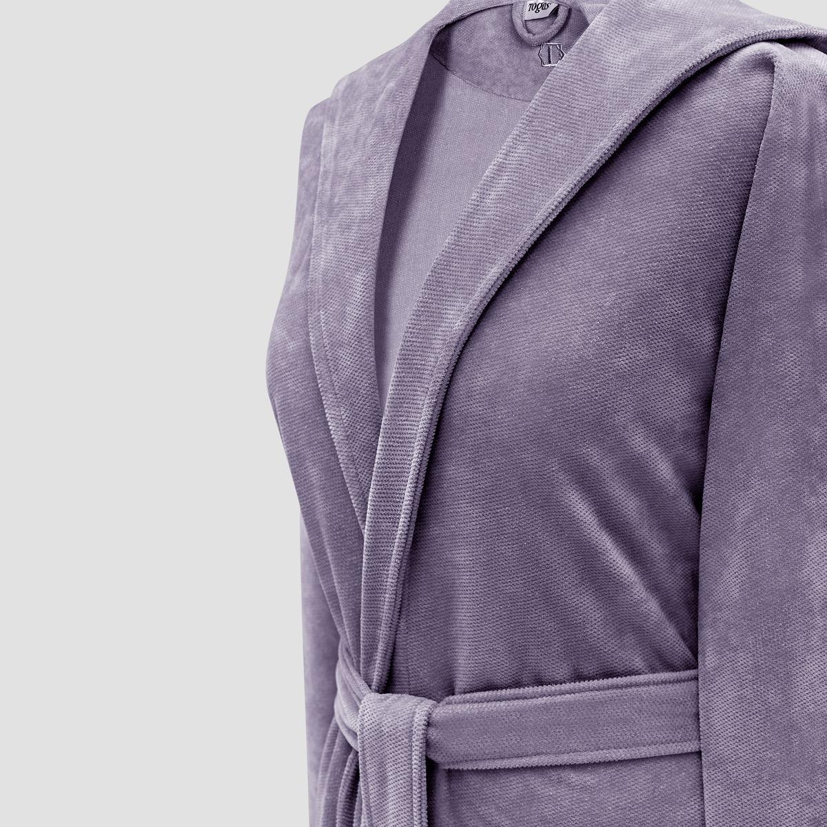 фото Халат togas талия фиолетовый 2xl(52)